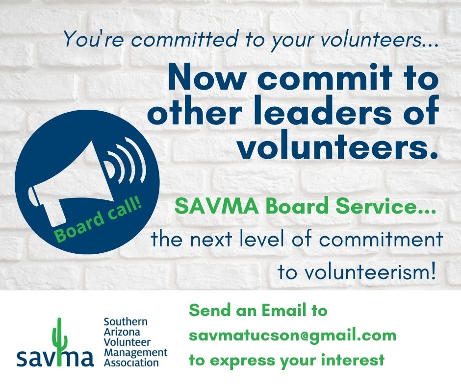 Board service…the next level of commitment to volunteerism!