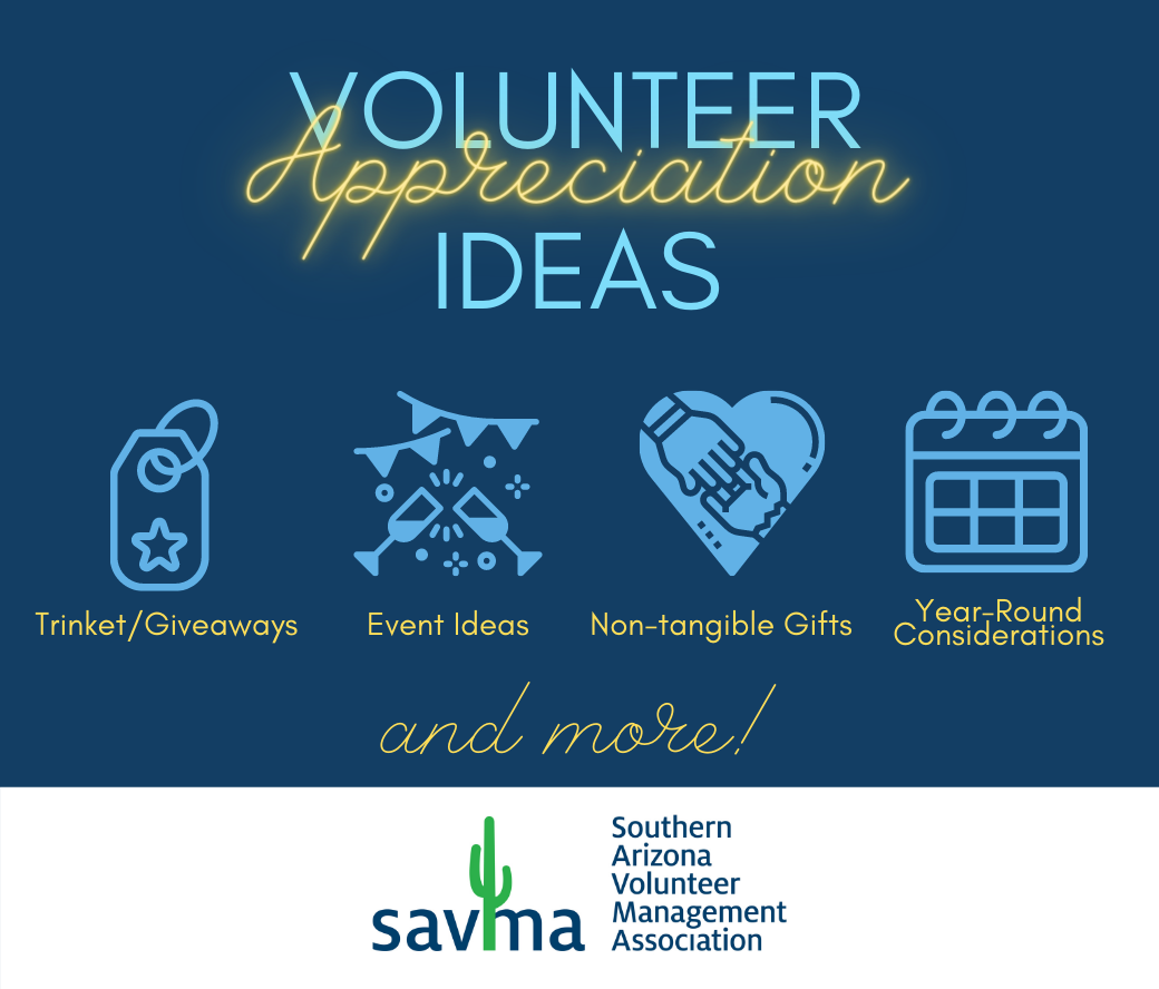 Tips for Meaningful Volunteer Appreciation - SAVMA- Volunteer ...