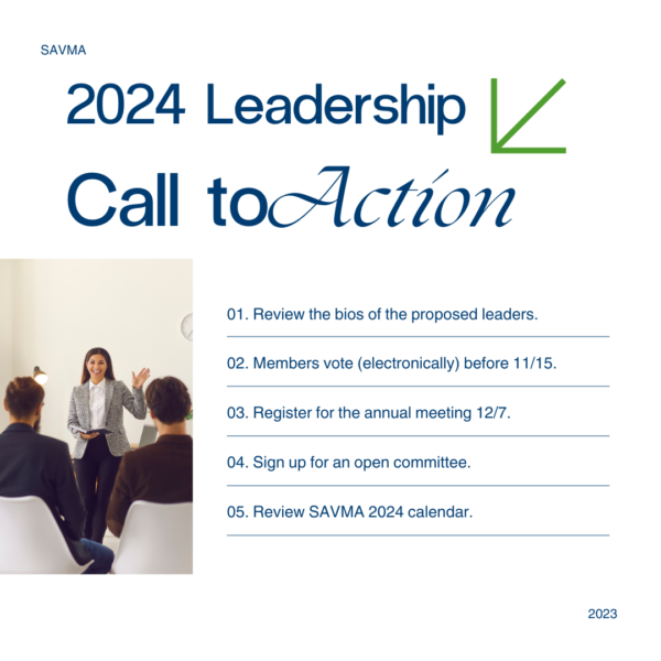 2024 Proposed SAVMA Leadership - SAVMA- Volunteer Management Professionals